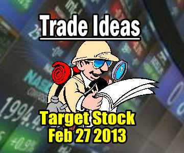 Trade Ideas – Target Stock (TGT) Feb 27 2013