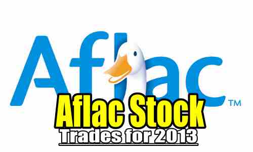 AFLAC Stock (AFL) 2013 Trades