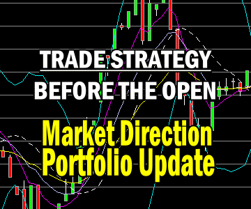 Trade Strategy – Market Direction Portfolio Before The Open – Feb 10 2014