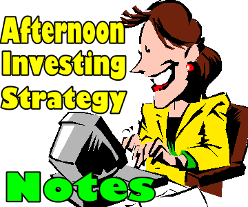 Afternoon Investing Strategy Notes and Trade Updates for Mar 19 2015