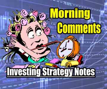 Weakness As Expected – Morning Investing Strategy Notes and Trade Ideas – Oct 26 2015