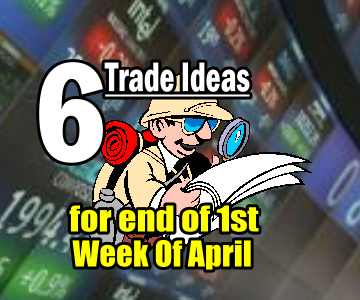 6 Trade Ideas To End The First Week Of April 2014