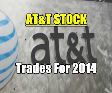 AT&T Stock (T) Trades For 2014