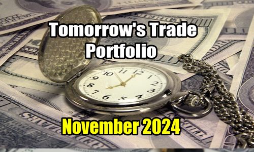 Tomorrow’s Trade Portfolio Ideas for Wed Nov 13 2024