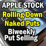 Understanding Rolling Naked Puts In Apple Stock BiWeekly Put Selling Strategy