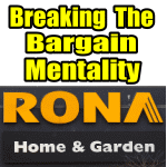 Breaking the Bargain Mentality with Rona Stock (RON) – Investor Question