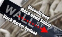 Stock Market Outlook Unconfirmed MACD Down Signal