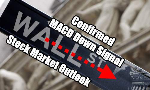 Stock Market Outlook confirmed MACD down signal