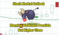 Stock Market Outlook Morning Weakness Possible But Higher Close