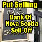 Put Selling The Bank of Nova Scotia Stock (BNS) Sell-Off