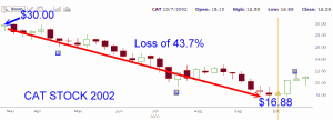 Cat Stock - 2002 Chart