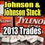 Johnson and Johnson Stock 2013 Trades JNJ Stock