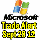 Microsoft Stock – Trade Alert – Put Selling December $28 Strike for .60