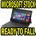 Microsoft Stock Poised To Head Lower After Tablet Announcement