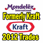 Kraft Stock – Mondelez Stock 2012 Trades  (KFT Stock – MDLZ Stock)