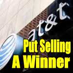 Put Selling A Winning Stock – T Stock